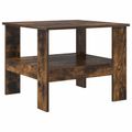 vidaXL Konferenčný stolík Dymová dub 57 x 55 x 45 cm Kompozitné drevo