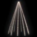 vidaXL Svetelná sieť na vianočný stromček 400 LED, studená biela 400cm