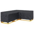 vidaXL Obal na nábytok 250 x 180 x 80 cm 420D Oxford tkanina Tvar L