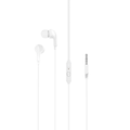 Káblové slúchadlá XO EP86 jack 3,5mm biele
