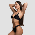 Vrchný diel plaviek CURACAO Black - GymBeam, veľkosť M, veľkosť oblečenia M
