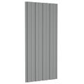 vidaXL Strešný panel 36 ks Sivá 100 x 45 cm Pozinkovaná oceľ