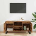 vidaXL TV skrinka 104 x 35 x 50 cm Staré drevo Kompozitné drevo
