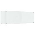 vidaXL Kuchynský obklad 2 ks Priehľadná 110 x 40 cm tvrdené sklo