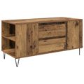 vidaXL Konferenčný stolík Staré drevo 102 x 44,5 x 50 cm