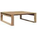 vidaXL Konferenčný stolík dub artisan 100x100x35 cm kompozitné drevo
