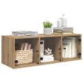 vidaXL Nástenná skrinka 102 x 37 x 35 cm Kompozitné drevo