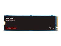 SanDisk SSD PLUS - SSD - 1 TB - interný - M.2 2280 - PCIe 3.0 (NVMe)