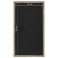 vidaXL 3D fotorámiky 3 ks, prírodné 18x35 cm na 3 fotky (10x15 cm)