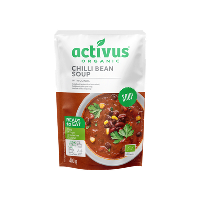 BIO Fazuľová polievka s chilli a quinoou - Activus, 400 g