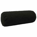 vidaXL Poťah na podložku 2 pcs HEERLEN Čierna Ø 15 x 40 cm Bouclé