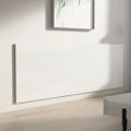 vidaXL Čelo postele lesklé biele 240x1,5x80 cm spracované drevo