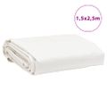vidaXL Celta, biela 1,5x2,5 m 650 g/m²