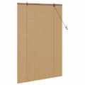 vidaXL Roleta Hnedá 110 x 160 cm Bambus