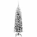 vidaXL Umelý vianočný stromček Zelená 150 cm PVC, oceľ a plast