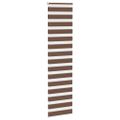 vidaXL Zebra roleta hnedá 65x200 cm šírka látky 60,9 cm polyester