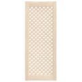 vidaXL Dvere skrinky mriežkový dizajn 2 ks 39,5x99 cm masív borovica
