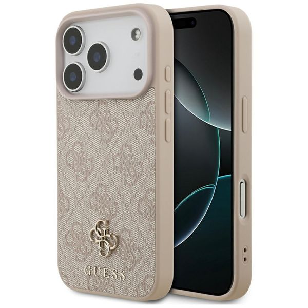 Puzdro Guess 4G Small 4G a Classic MagSafe pre iPhone 17 Pro ružové