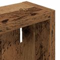 vidaXL Kúpeľňová nástenná skriňa Staré drevo 20 x 10 x 60,5 cm