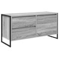 vidaXL TV skrinka 100 x 36 x 49.5 cm Sivý Sonoma Kompozitné drevo