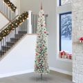 vidaXL Umelý vianočný stromček Zelená 300 cm PVC, oceľ a plast