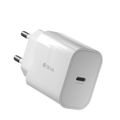 Devia wall charger Smart PD 20W 1x USB-C white + Lightning - USB-C cable V2