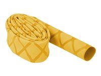 Flexibilný káblový kanál - X-pattern - 1 m - žltá