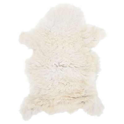 vidaXL Ovčia koža krémová (60-70)x(90-100) cm