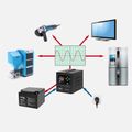 Zdroj záložný KEMOT PROsinus 800 URZ3405-LFP 500 W 12 V + BATERIE