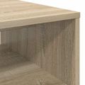 vidaXL Konferenčný stolík Sonoma dub 80 x 50 x 40 cm Kompozitné drevo