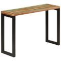 vidaXL Konzolový stolík 110x35x75 cm recyklované drevo