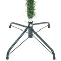 vidaXL Umelý vianočný stromček s 300 LED-i Zelená 180 cm PVC a oceľ