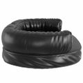 vidaXL Ergonomický penový matrac pre psa čierny 75x53 cm umelá koža