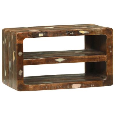 vidaXL TV skrinka Viacfarebný 60 x 32 x 36 cm Recyklovaný masív