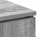 vidaXL TV skrinka 100 x 38 x 49 cm Sivý Sonoma Kompozitné drevo