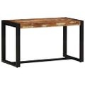 VidaXL Lavica Viacfarebná 80x35x45 cm Rekultivované masívne drevo