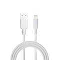Forever recycling kábel USB-A - Lightning 1,5m 2,4A HDKR12-AL-00 biely