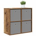 vidaXL Servírovacia skriňa Staré drevo 68,5 x 32 x 67 cm