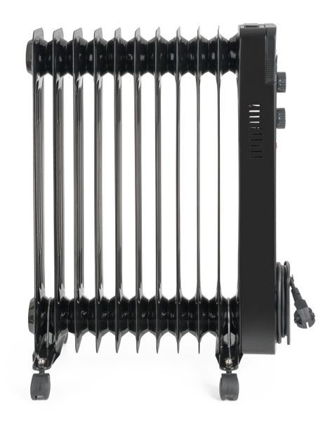 Olejový radiátor G21 Merapi čierny, 11 rebier, 2500 W