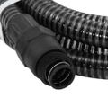 vidaXL Odsávacia hadica s PVC spojkami, čierna 1" 7 m, PVC