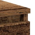 vidaXL Stôl Old Wood 90x45x76 cm Engineered Wood