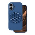 Puzdro Silicone Stick pre iPhone 16 6,1" modrá