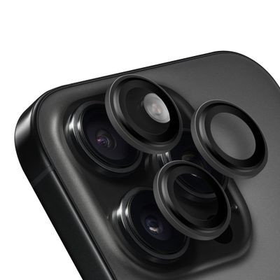OBAL:ME Ochrana Šošoviek pre Apple iPhone 15 Pro/15 Pro Max Black Titanium
