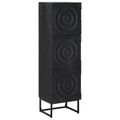 vidaXL Highboard Čierny 35 x 30 x 120 cm