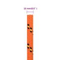 vidaXL Lodné lano oranžové 16 mm 25 m polypropylén