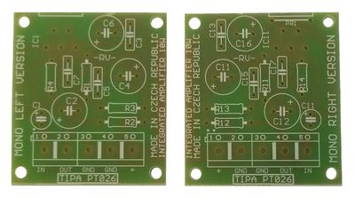 Plošný spoj TIPA PT026S Integrovaný zosilňovač 2x10W