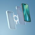 Puzdro Etteri Silicone Mag pre iPhone 17 svetlo modrá