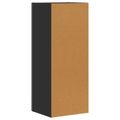 vidaXL Servírovacia skriňa ELST Čierna 40 x 35 x 100,5 cm