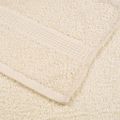 vidaXL Sprchové osušky FROGN 2 ks krémové 70x140 cm 360 g/m²