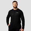 Tričko s dlhým rukávom Basic Black - GymBeam, veľkosť XL, veľkosť oblečenia XL